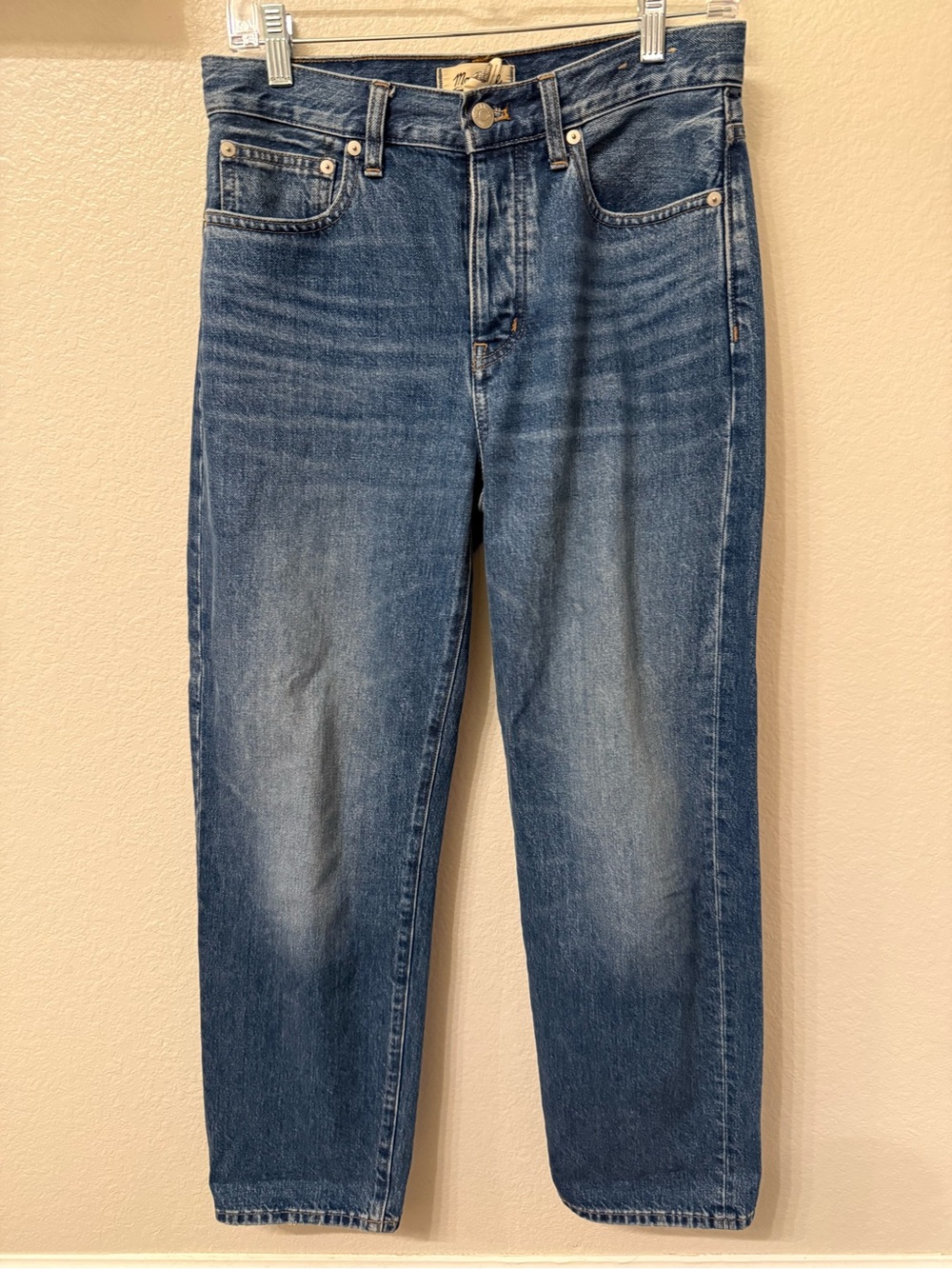 Madewell Women’s Medium Blue Relaxed Jeans